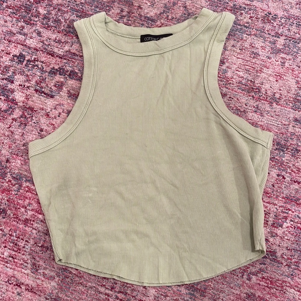 Green Tank Top